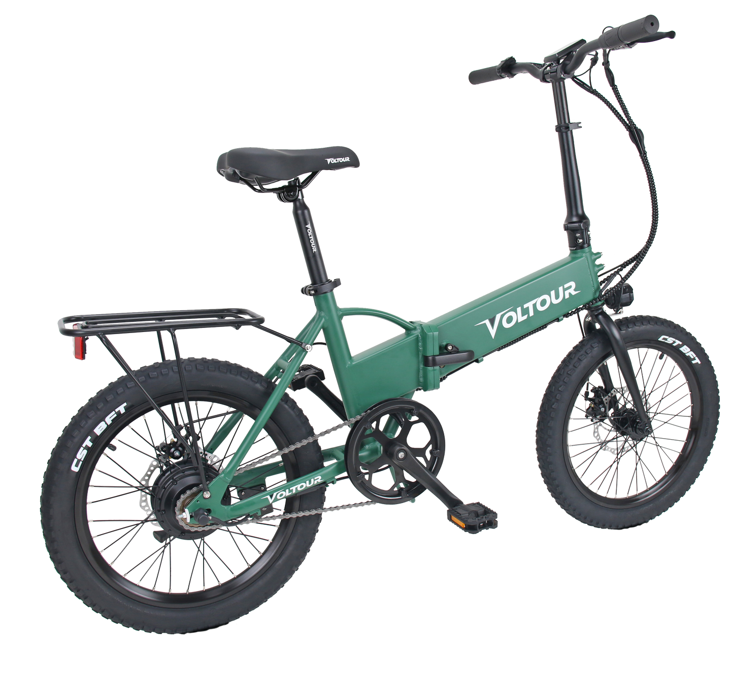 300 Watt Foldable Electric Bike with Step Over Frame - Trailrider